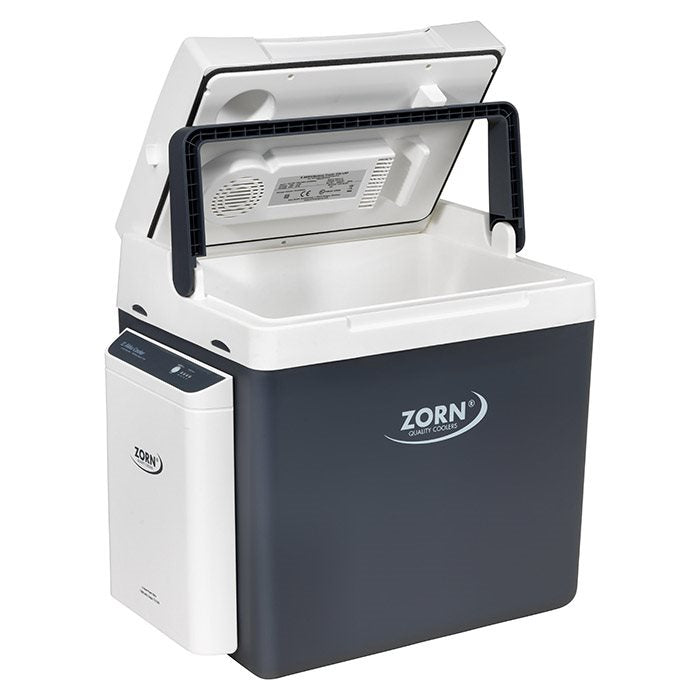 ZORN - 25L elektrisk køleboks - 12/230V - inklusiv 7,8 Ah batteri