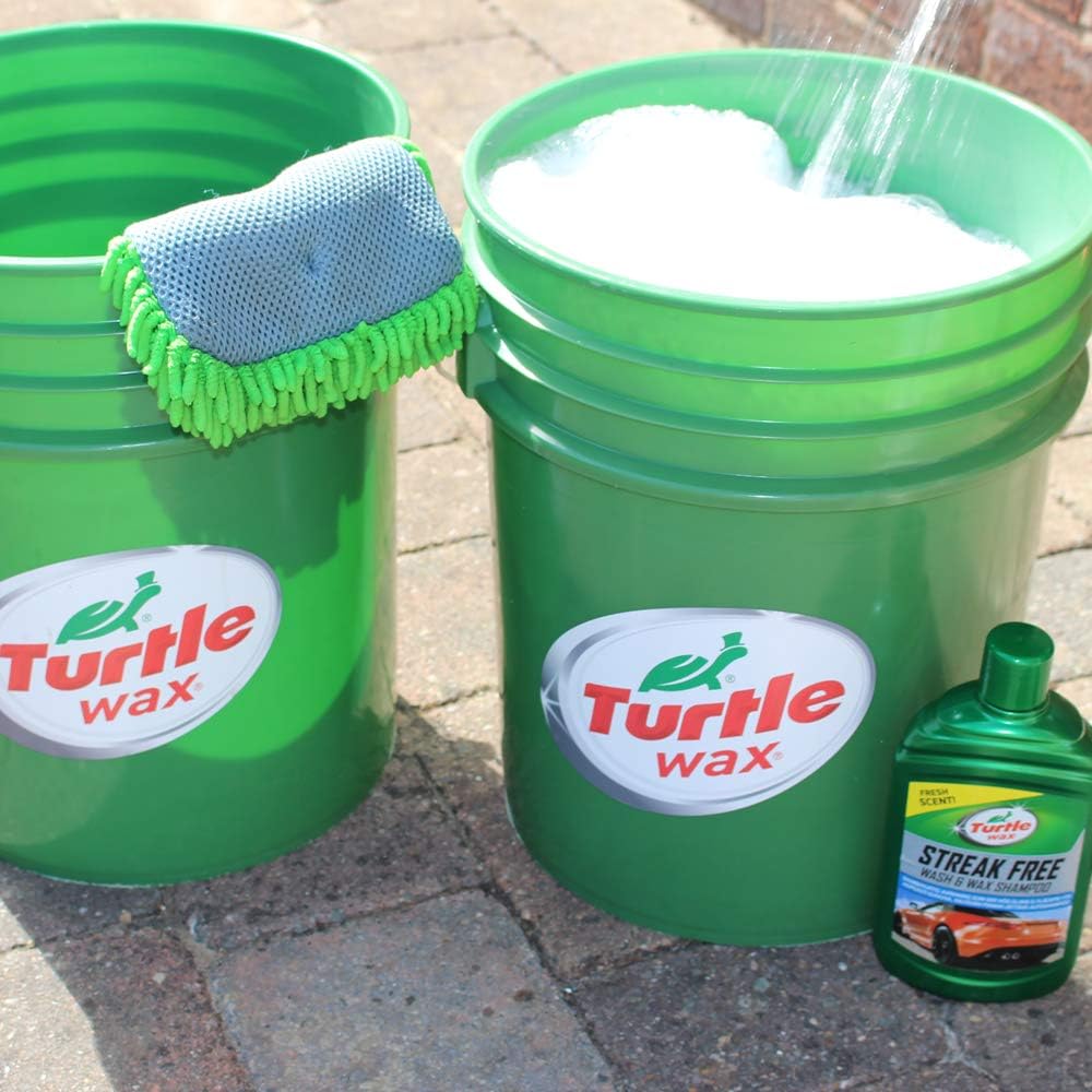 Turtle Wax Stribefri "Alt-i-en" Shampoo, Vask og Voks 500ml