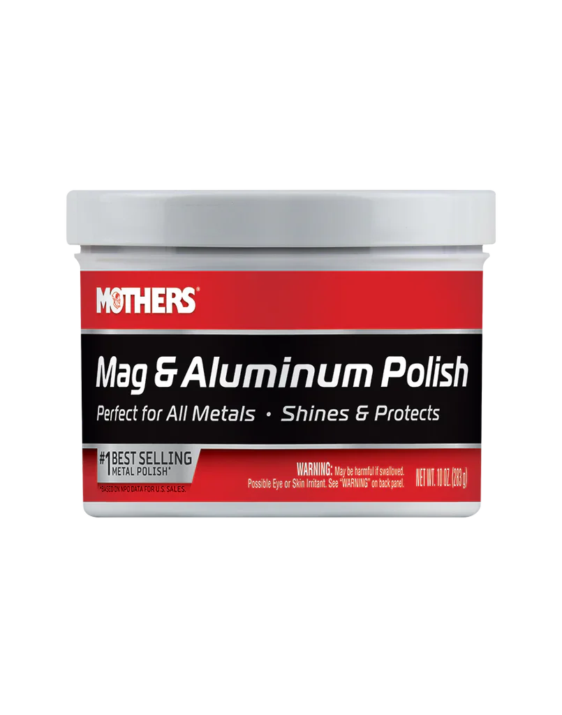 Mothers Mag & Aluminium Polish – blankt metal på få minutter