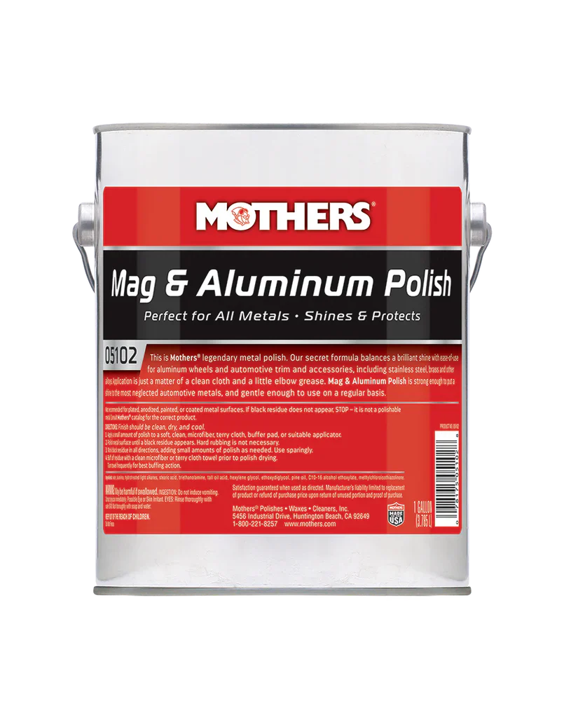 Mothers Mag & Aluminium Polish – blankt metal på få minutter