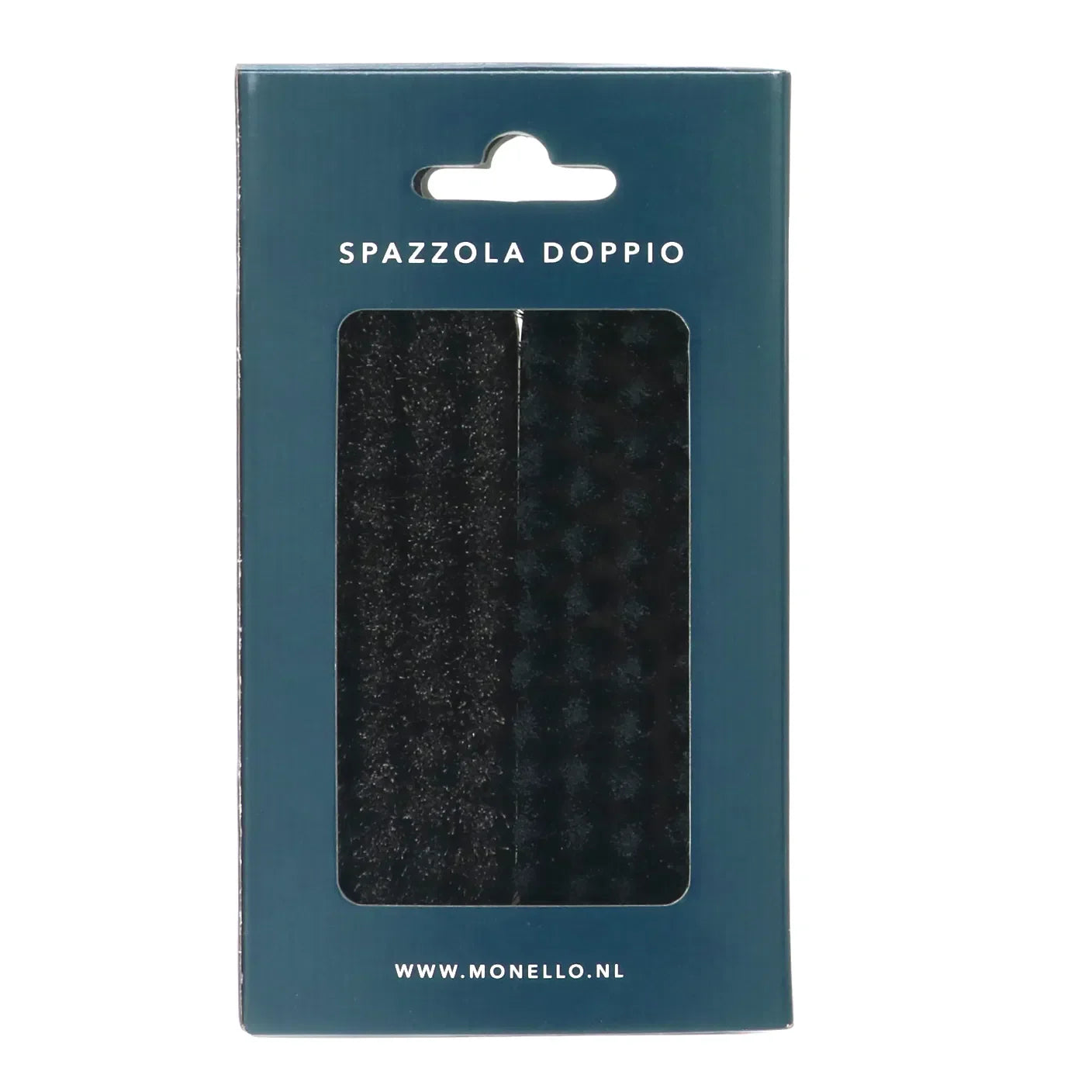 Monello Spazzola Doppio – Premium dobbeltbørstesæt (hestehår & nylon)