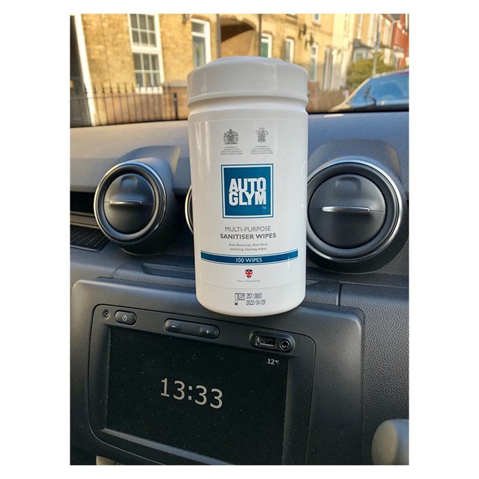 Autoglym Multi Surface San Wipes 100 stk. - GreenGoing