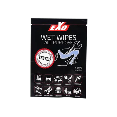 EXO vådservietter til alle formål - Lommelet 1 stk.