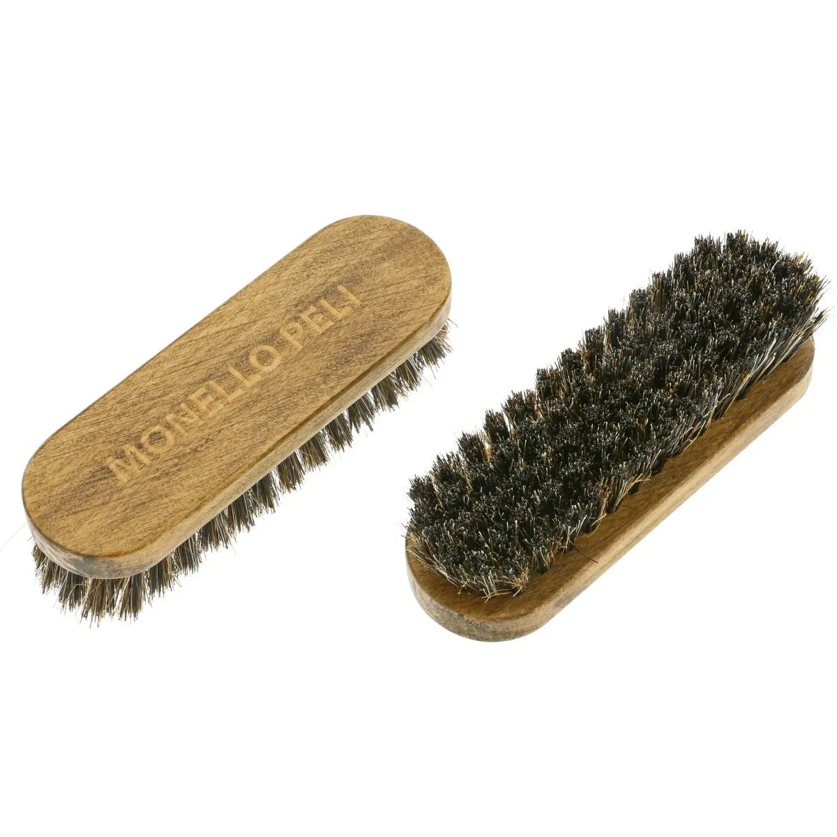 Monello Spazzola Doppio – Premium dobbeltbørstesæt (hestehår & nylon)