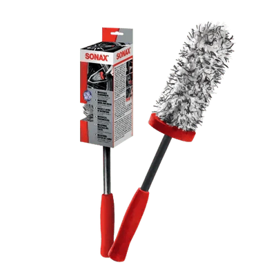 SONAX Microfibre Wheel Rim Brush - GreenGoing
