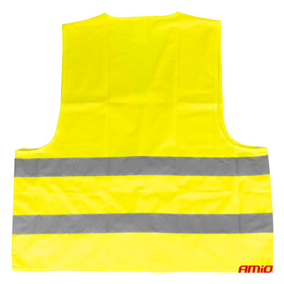 AMIO Sikkerhedsvest Gul