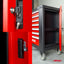 AMIO Værkstedsvogn med 258-dele 840x460x870mm