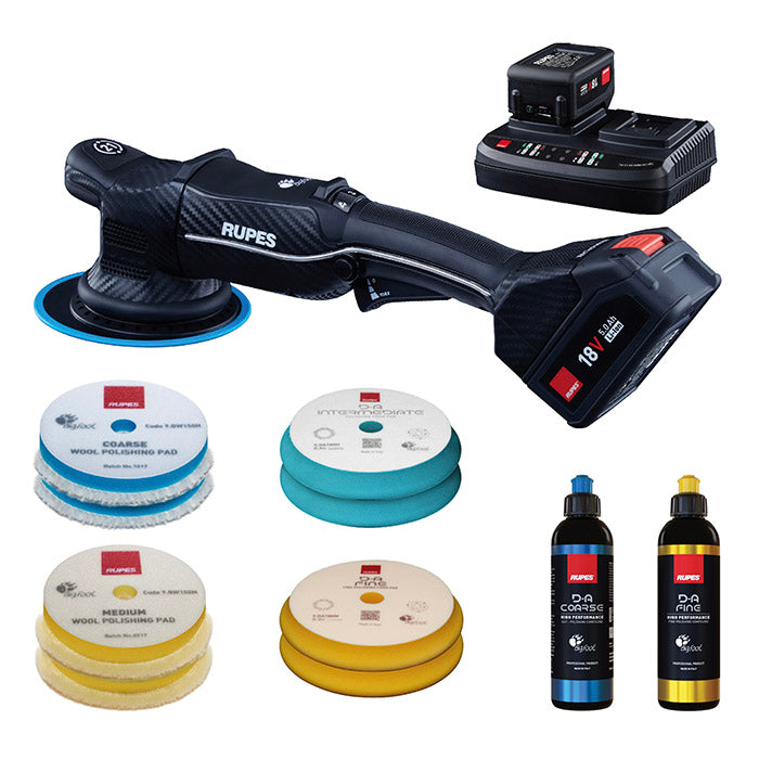 Rupes HLR21 Bigfoot Ibrid Polisher BAS Kit - Ø150mm
