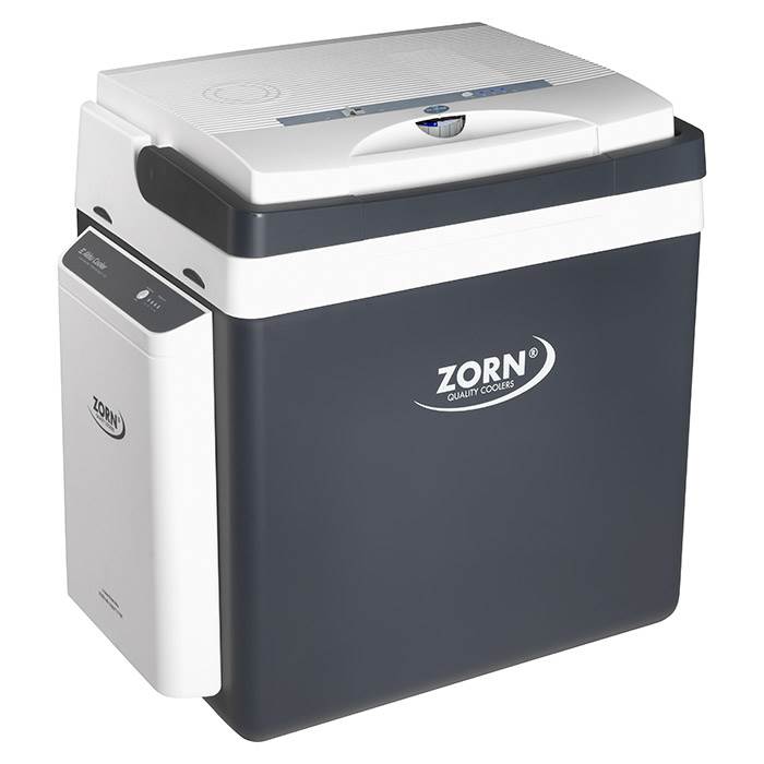 ZORN - 25L elektrisk køleboks - 12/230V - inklusiv 7,8 Ah batteri