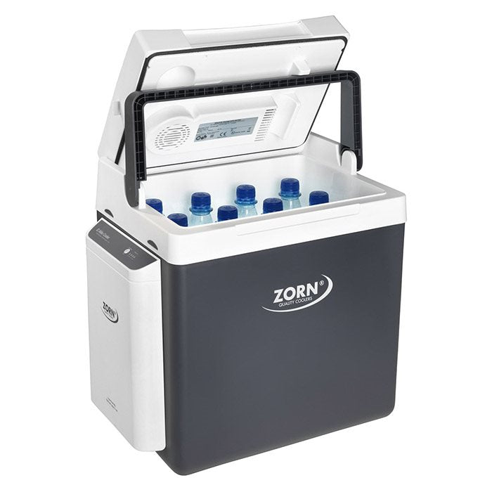 ZORN - 25L elektrisk køleboks - 12/230V - inklusiv 7,8 Ah batteri