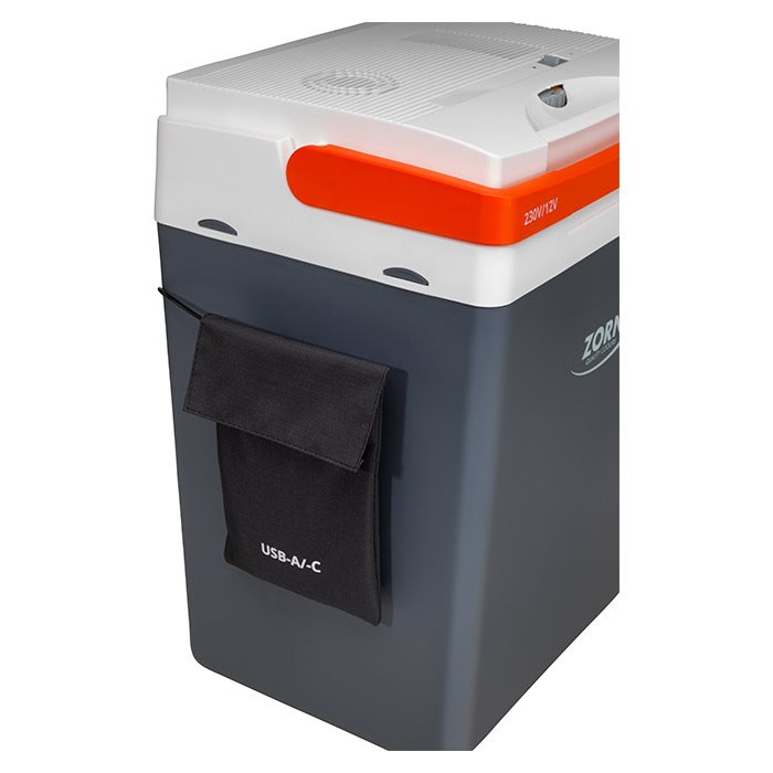 ZORN - 25L elektrisk køleboks - 12/230V og USB