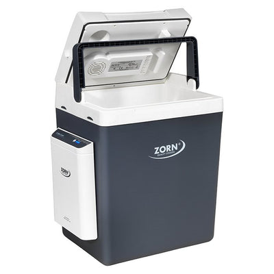 ZORN 30L - Elektrisk køleboks 12/230V - Inklusiv 20,8 Ah Batteri