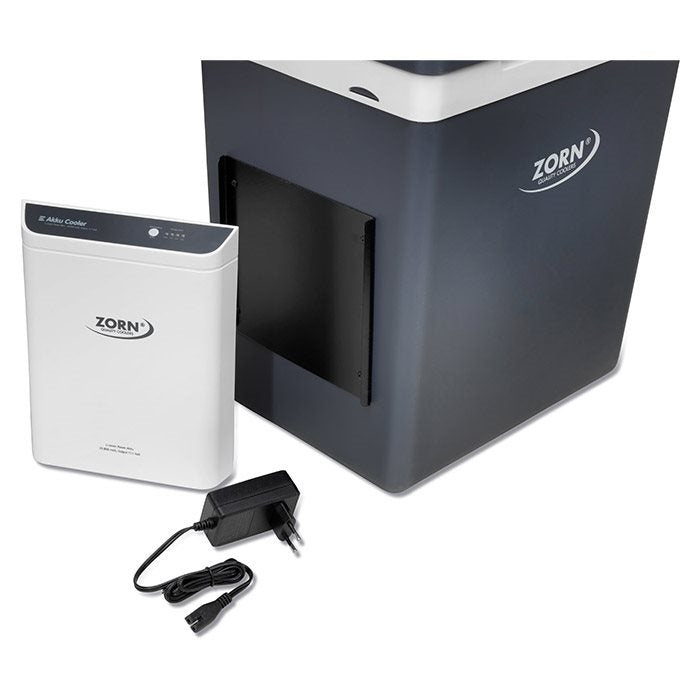 ZORN 30L - Elektrisk køleboks 12/230V - Inklusiv 20,8 Ah Batteri