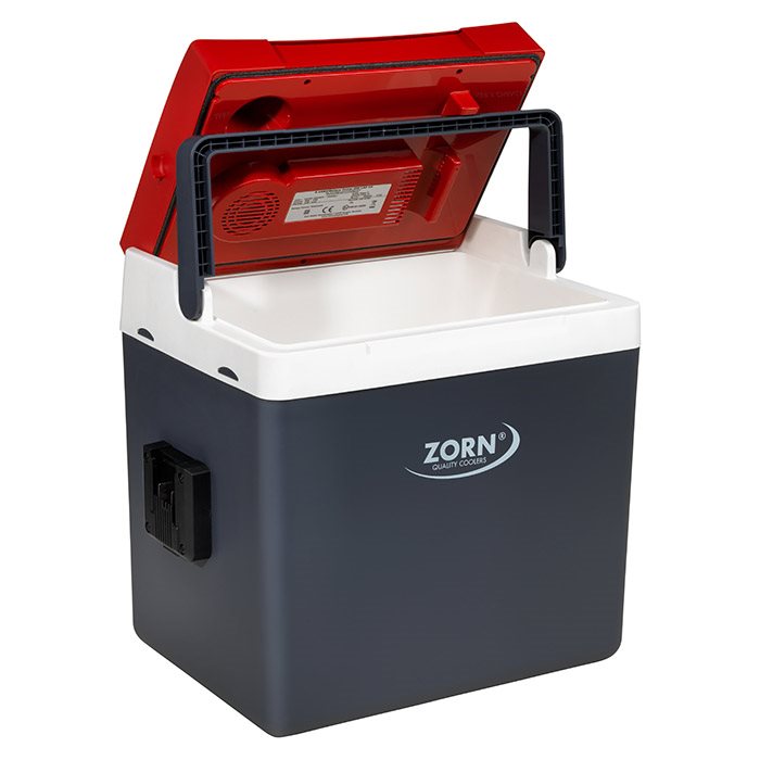 ZORN 26L - Elektrisk køleboks 12/230V - Med Akku 18V tilslut