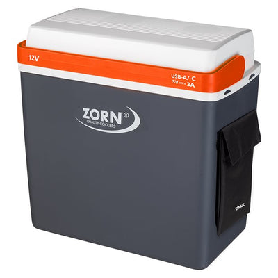 ZORN - 21L Elektrisk køleboks - 12V med USB A+C