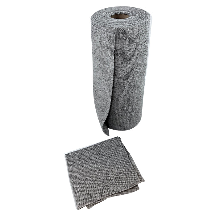 Mikrofiberklude på rulle 30x30cm – 180 GSM – 50 stk.