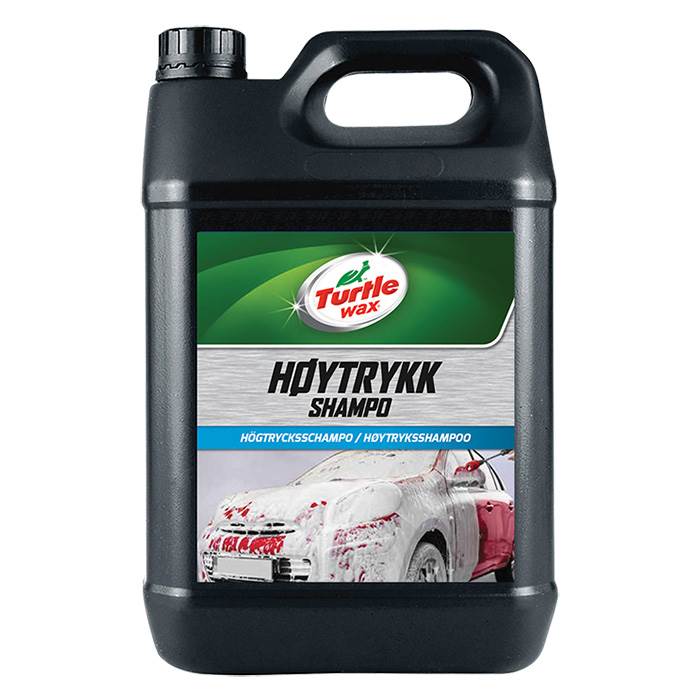 Turtle højtrykshampoo 4 liter