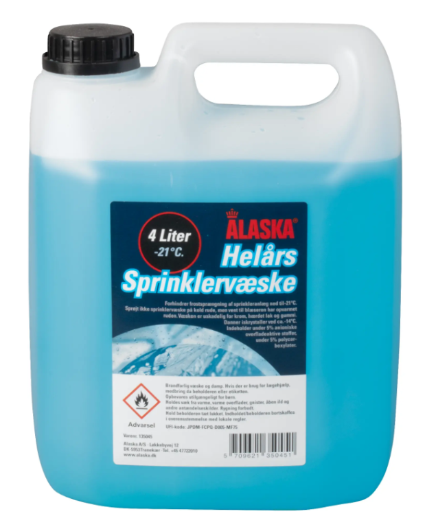 ALASKA Sprinklervæske -21°C 4 L