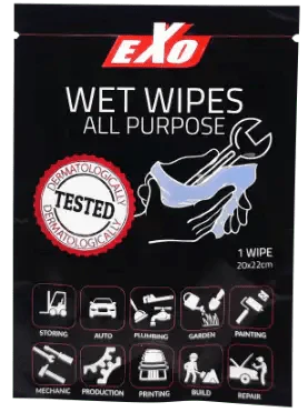 EXO Wet Wipes All purpose - Spand m. 90 wipes - GreenGoing