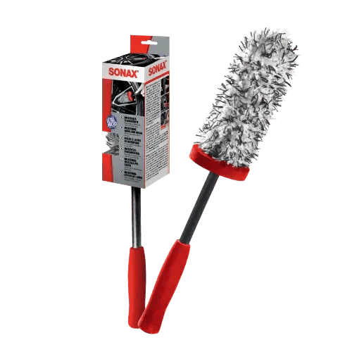 SONAX Microfibre Wheel Rim Brush - GreenGoing